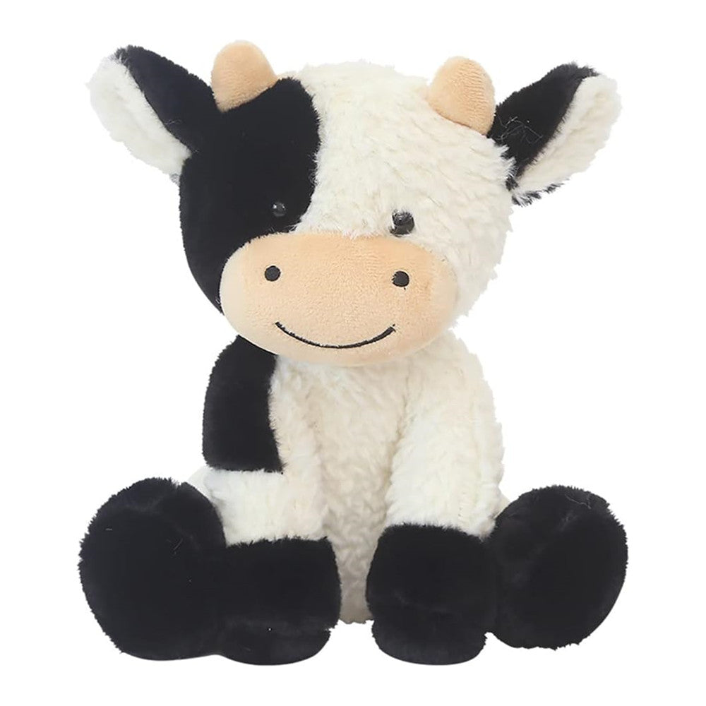 25CM Cow Stuffed Animal Simulation Soft Plush Cute Cow Doll for Boys Girls Great Birthday Gift