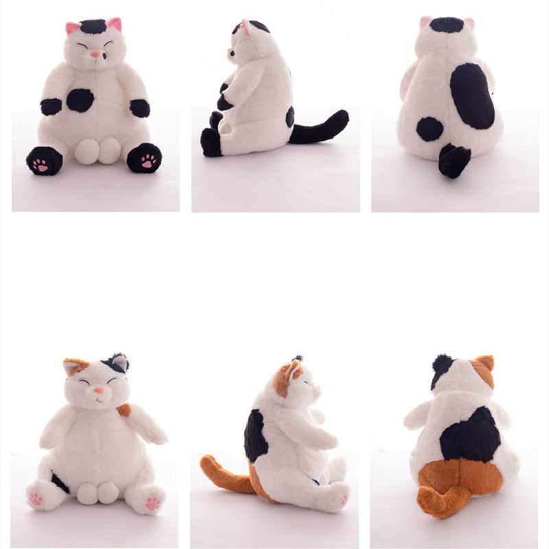 35CM Fat Lazy Manga Cat Kawaii Plush Toys Stuffed Animals Soft Doll Xmas Gifts