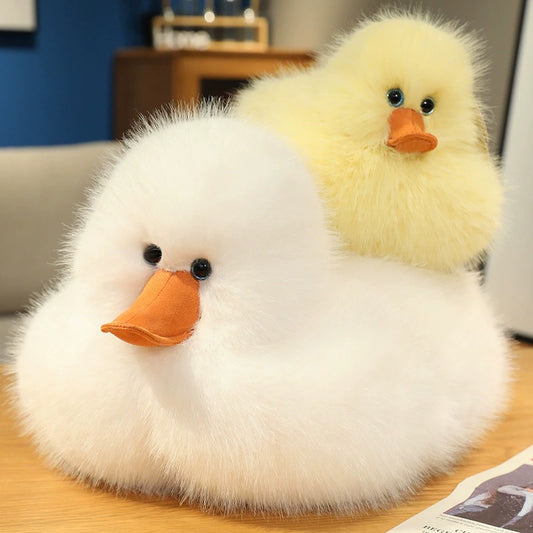 60CM Plush Stuffed Duck Toys Cute Yellow Duck Pillow Animals Plushie Stuffed Dolls Festival Birthday Gift For Kids Friend