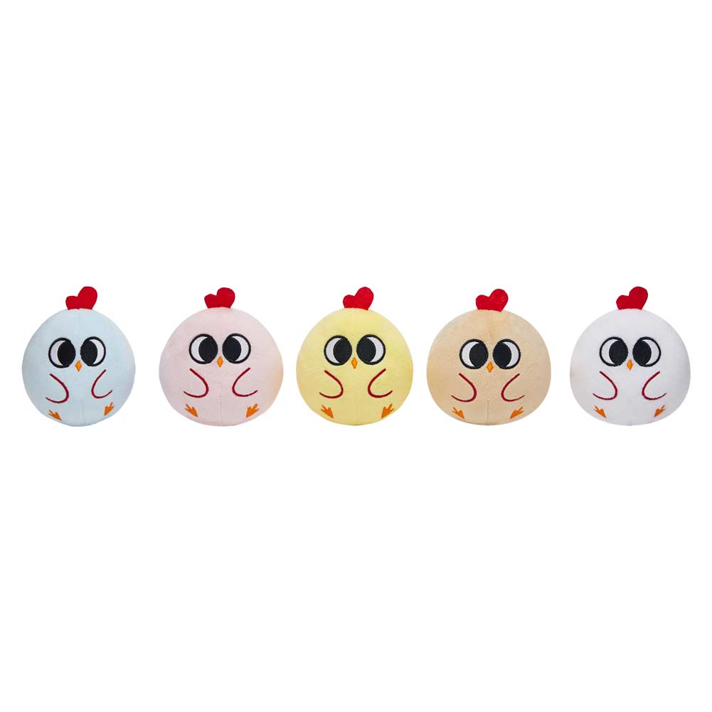6 Pcs Chicken Stuffed Animal Set Cute Turkey Plush Pillow with Zipper Hen Toy With Baby Chicks For Kids Toddlers Boys Girls Christmas Birthday Gifts