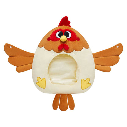 6 Pcs Chicken Stuffed Animal Set Cute Turkey Plush Pillow with Zipper Hen Toy With Baby Chicks For Kids Toddlers Boys Girls Christmas Birthday Gifts