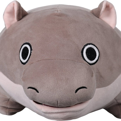 70CM Hippo Stuffed Animal Pillows Toy Cartoon Soft Stuffed Animals Dolls Mascot Birthday Xmas Gift