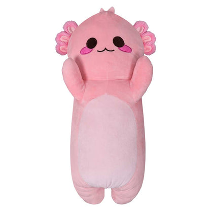 70CM Pink Axolotl Salamander Stuffed Animal Pillows Toy Cartoon Soft Stuffed Animals Dolls Mascot Birthday Xmas Gift - Original