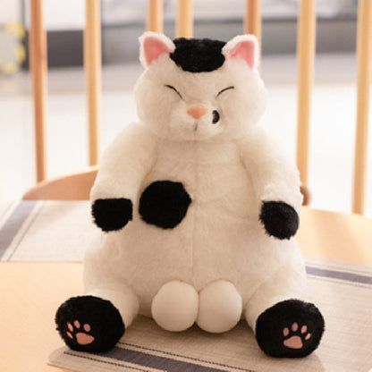 35CM Fat Lazy Manga Cat Kawaii Plush Toys Stuffed Animals Soft Doll Xmas Gifts