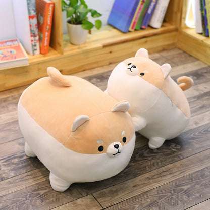 70CM Cute Fat Dog Cartoon Soft Stuffed Animal Dolls For Kids Baby Mascot Birthday Xmas Gifts