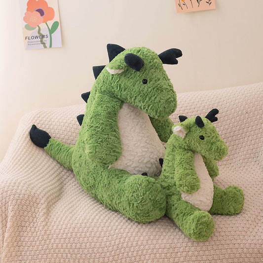 50CM Green Dinosaur Soft Stuffed Animal Dolls Plush Toys Mascot Birthday Xmas Gifts For Kids Home Decor