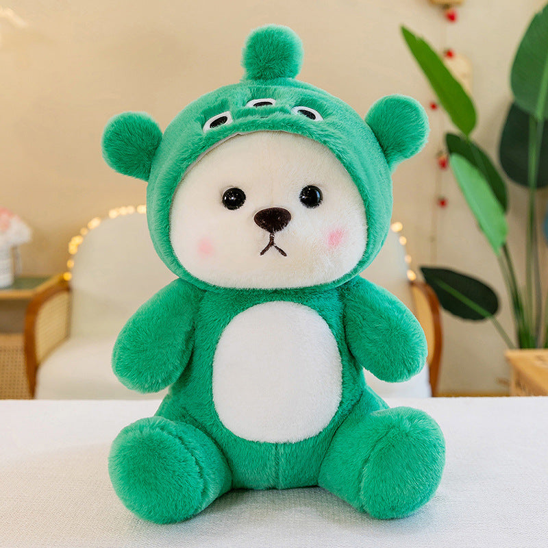 65CM Cartoon Cosplay Bear Plush Toys Soft Stuffed Animal Dolls Mascot Birthday Gifts Xmas Decor