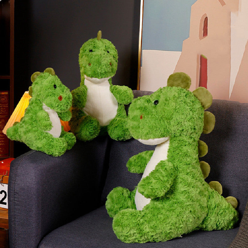 48CM Sitting Dinosaur Soft Stuffed Animal Dolls Plush Toys Mascot Birthday Xmas Gifts Halloween Decor