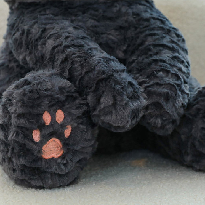 50CM Black Cat Pet Plush Toys Cartoon Soft Stuffed Animal Dolls Mascot Birthday Xmas Gift Home Decor