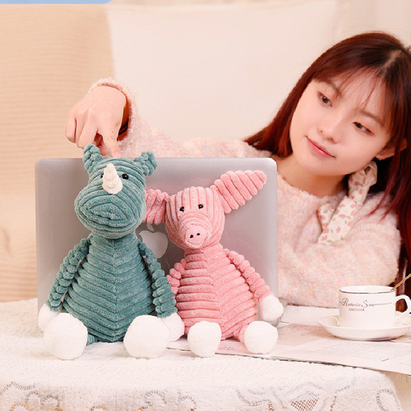 40CM Rabbit Dog Pig Duck Pet Stuffed Animals Plush Toy For Kids Dolls Birthday Xmas Gifts Home Decor