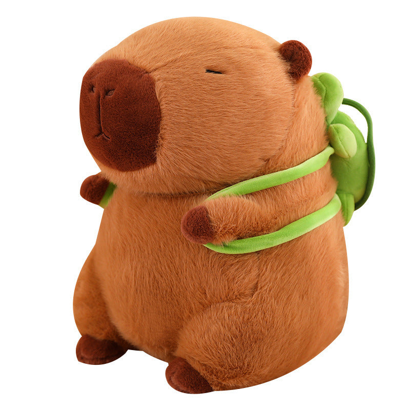 33CM Capybara Stuffed Animal Plush Toy Dolls Gift For Kids Baby Mascot Xmas Gifts