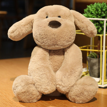 30CM Brown Dog Man Cosplay Plush Toys Cartoon Soft Stuffed Animals Dolls Mascot Birthday Xmas Gift