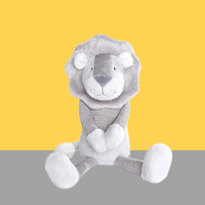 35CM Gray Lion Plush Toys Stuffed Animal Dolls For Kids Children Birthday Xmas Valentine's Day Gift