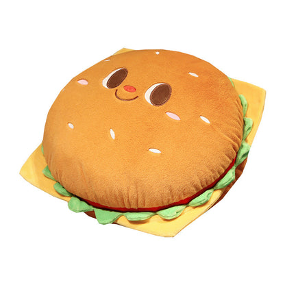 50CM Food Hamburger Drumstick Bread Soft Plush Pillow Toy Stuffed Dolls Birthday Gift Xmas Mascot Home Decor