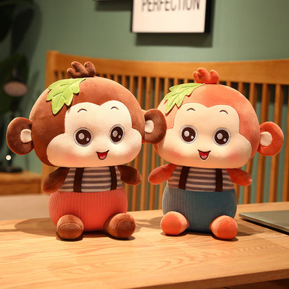 65CM Cute Monkey Dolls Stuffed Wild Animals Plush Pillow Toy For Kids Birthday Xmas Gifts