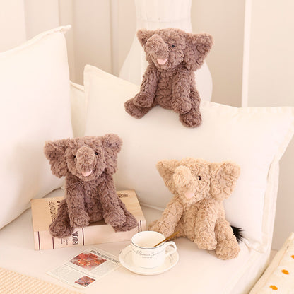 Baby Stuffed Elephant Dolls Wild Animals Plush Toy For Kids Birthday Xmas Gifts Home Decor