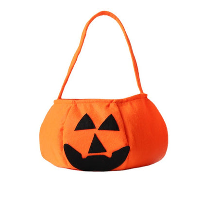 10 Pcs Pumpkin Bags Tote Bags Candy Bags For Adult Kids Halloween Accessory Props