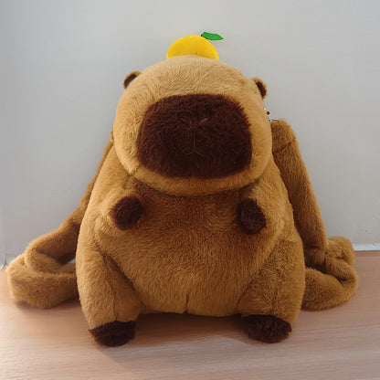 30CM Capybara Shoulder Bags Crossbody Bag Backpack School Bags Stuffed Animal Plush Toy Dolls Gift