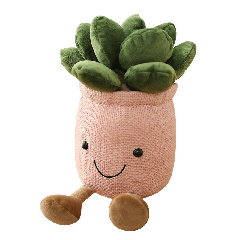 25CM Succulent Cactus Soft Flower Plants Dolls Toy Birthday Gift For Kids Baby Mascot Christmas Gifts Home Decor