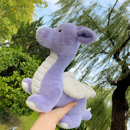 40CM 2024 Mascot Dragon Dinosaur Soft Stuffed Animal Dolls Plush Toys Mascot Birthday Xmas New Year Gifts