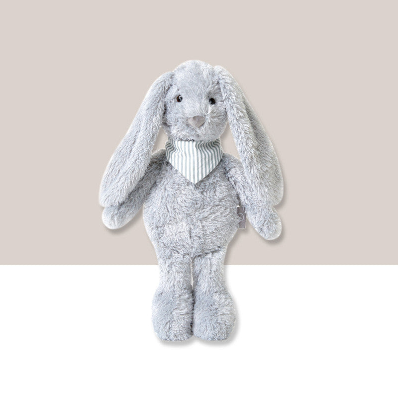 38CM Cuddly Scarf Gary Rabbit Plush Toys Soft Stuffed Animals Dolls For Baby Kids Mascot Princess Birthday Rag Doll Xmas Gift