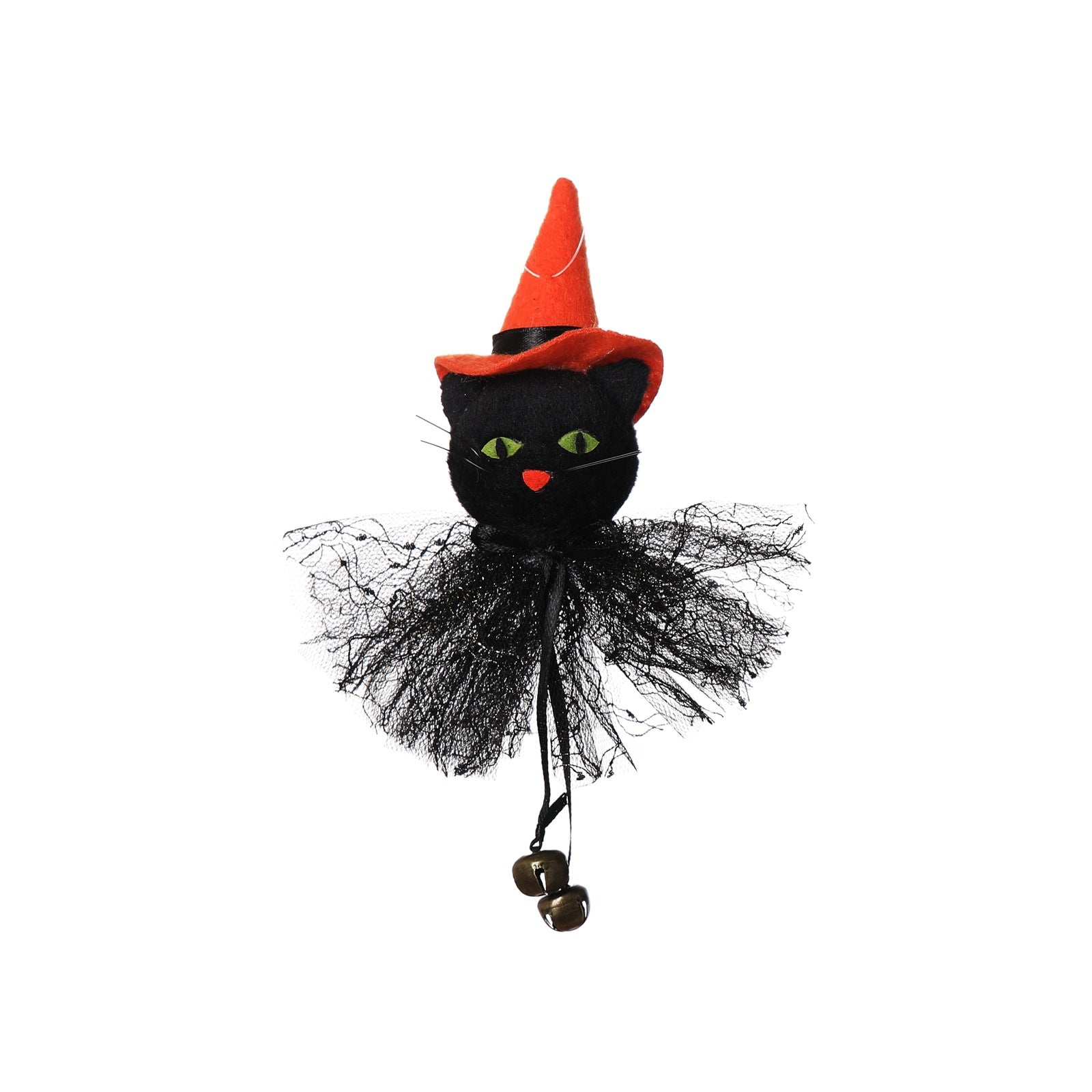 4PCS 15CM Halloween Pumpkin Ghost Witch Black Cat Charm Dolls Toy Xmas Gifts Mascot Festival Home Decor