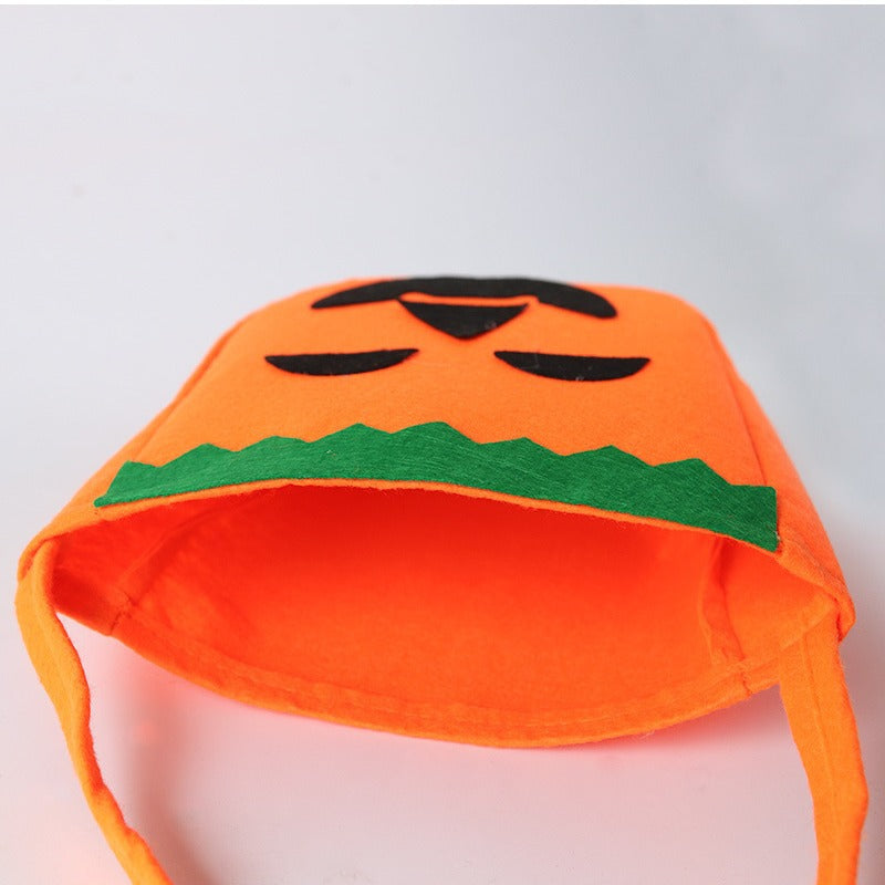 10 Pcs Pumpkin Bags Tote Bags Candy Bags For Adult Kids Halloween Accessory Props