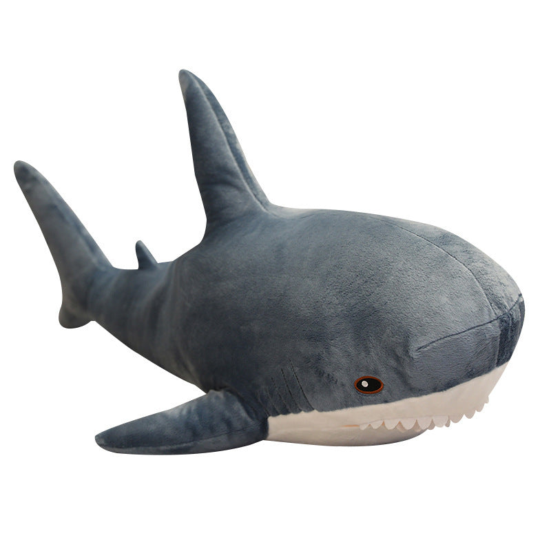 160CM Shark Soft Pillow Plush Stuffed Toy Ocean Animals Dolls Mascot Birthday Xmas Gift