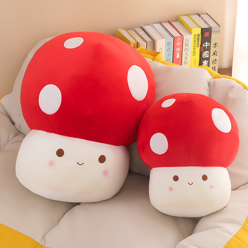 60CM Cute Mushroom Plush Kawaii Stuffed Plants Doll Plush Toy Soft Pillow Birthday Gift For Kids Baby Mascot Halloween Xmas Gifts