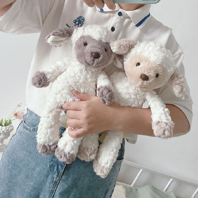 35CM Cute Sheep Plush Toys Stuffed Animal Dolls For Kids Children Birthday Xmas Valentine's Day Gift