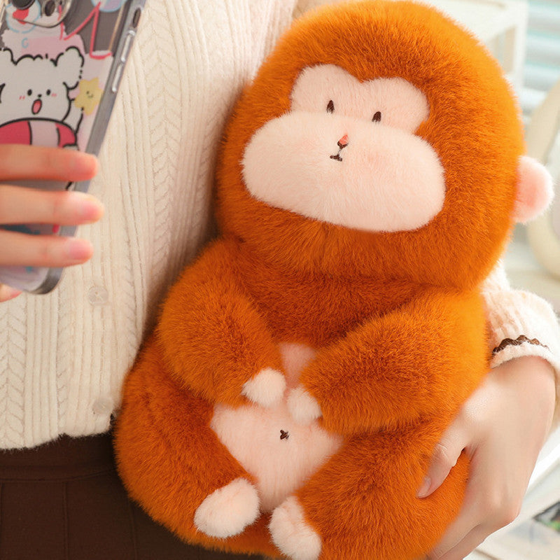 40CM Monkey Plush Toys Cuddly Soft Stuffed Wild Animals Monkey Dolls For Kids Halloween Gifts Home Decor