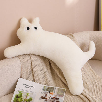 100CM Colorful Long Cat Pillow Kawaii Plush Toys Stuffed Animals Soft Doll Xmas Gifts