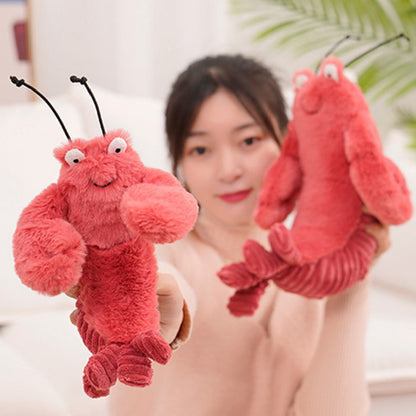 60CM Lobster Crab Soft Stuffed Animal Plush Dolls Toy Kawaii Pillow Plushies Room Decor Ocean Life Gift For Kids