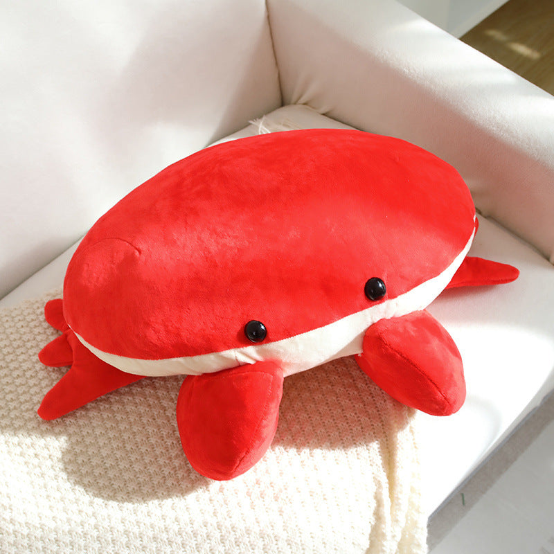 50CM Bread Crab Soft Ocean Animals Dolls Cat Plush Stuffed Toy Mascot Birthday Xmas Gift Home Decor