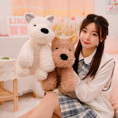 40CM Cute Dog Soft Stuffed Animal Dolls For Kids Baby Mascot Birthday Xmas Gifts