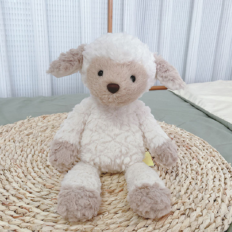 35CM Cute Sheep Plush Toys Stuffed Animal Dolls For Kids Children Birthday Xmas Valentine's Day Gift