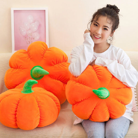 60CM Pumpkin Pillow Plush Toys Cartoon Soft Stuffed Dolls Mascot Birthday Xmas Gift Halloween Decor