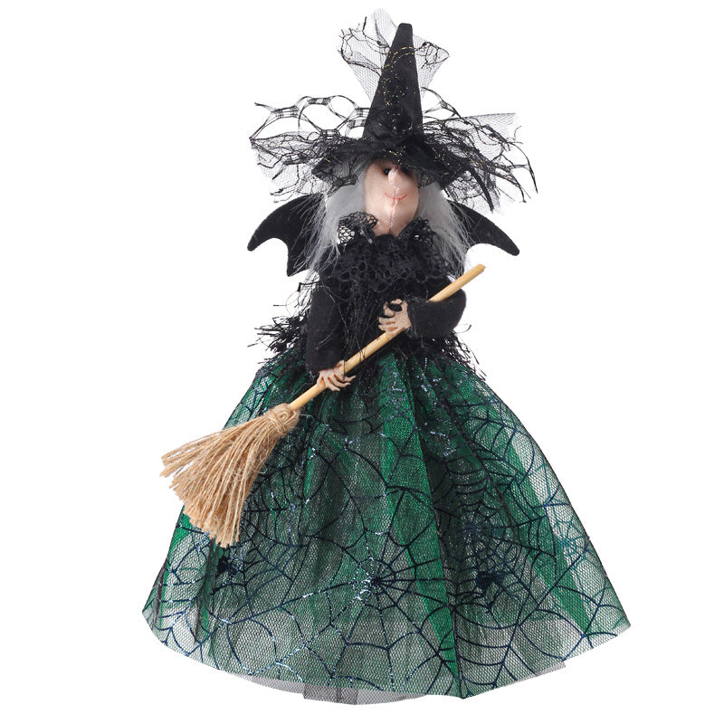 30CM Halloween Tree Horror Witch Dolls Toy Xmas Gifts Mascot Festival Home Decor