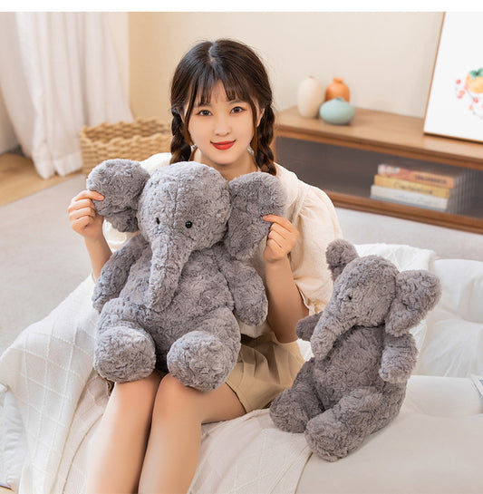 50CM Cute Gray Elephant Dolls Stuffed Animals Plush Toy For Babies Girls Boys Birthday Xmas Gifts