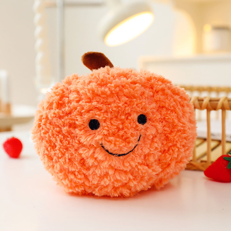 25CM Kawaii Vegetables Mushroom/Pumpkin/Carrot Stuffed Doll Plush Toy Soft Birthday Gift For Kids Mascot Home Decor