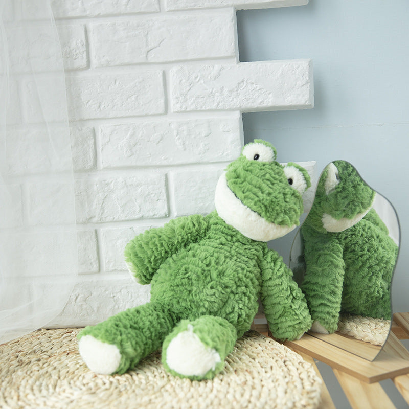 36CM Cute Frog Soft Dolls Animals Plush Toy Birthday Xmas Gifts For Kids Mascot Home Decor