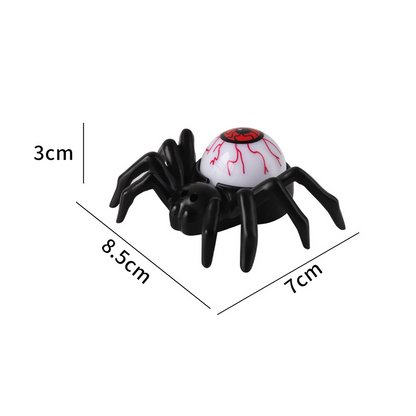 12Pcs Spider Chandelier Tea Lights Novelty Flameless LED Lights Chandelier Candle Holder Halloween Party Table Spooky Home Decor