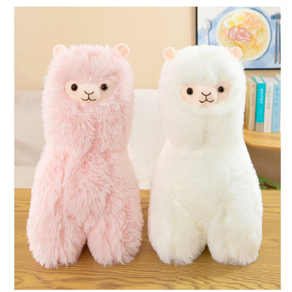 60CM Alpaca Pillow Plush Toy Soft Llama Stuffed Animal Sheep Dolls Birthday Gift For Kids Baby Mascot Halloween Xmas Gifts