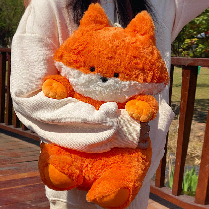 40CM Fat Dinosaur/Pig/Cat/Fox Stuffed Animals Dolls Plush Pillow Toys Mascot Kids Birthday Xmas Gift Home Decor