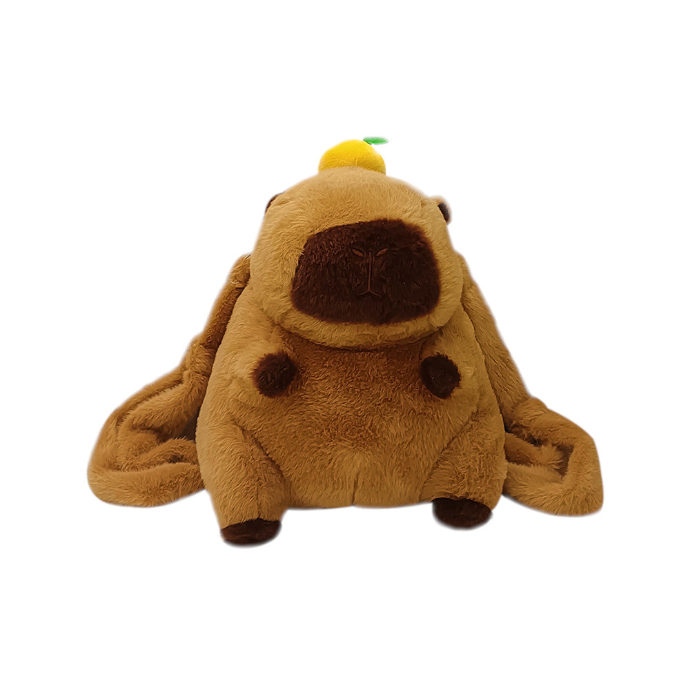 30CM Capybara Shoulder Bags Crossbody Bag Backpack School Bags Stuffed Animal Plush Toy Dolls Gift