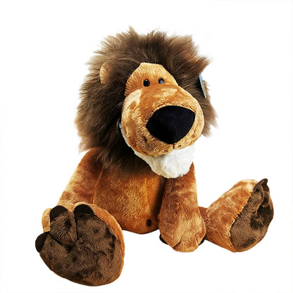 50CM Cuddly Lion Plush Toys Soft Stuffed Wild Animals Dolls Perfect Soft Snuggly Playtime Companions For Children