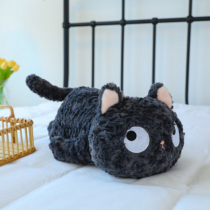 50CM Black Cat Pet Plush Toys Cartoon Soft Stuffed Animal Dolls Mascot Birthday Xmas Gift Home Decor