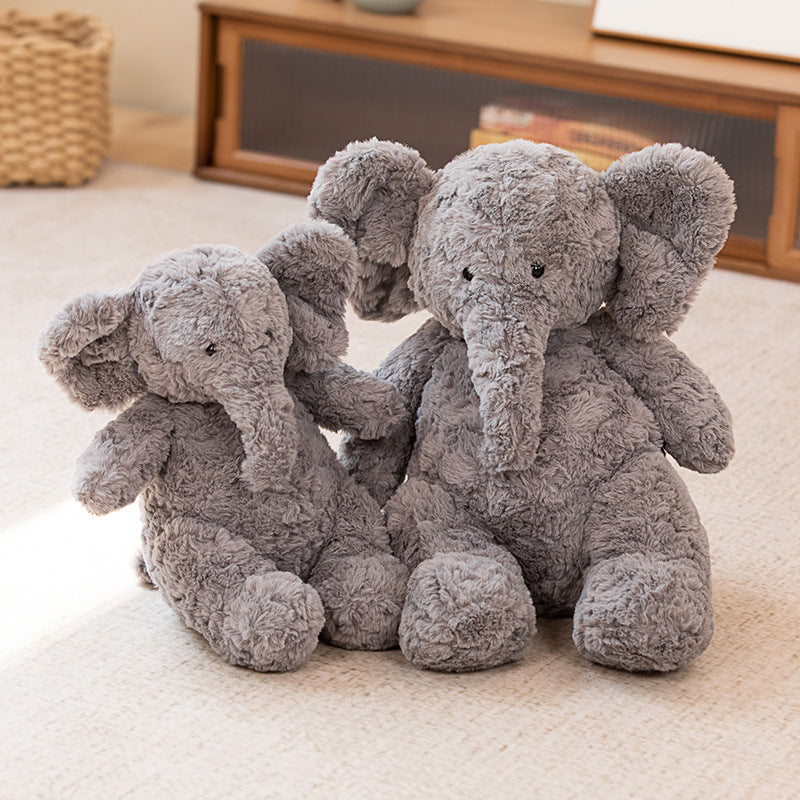 50CM Cute Gray Elephant Dolls Stuffed Animals Plush Toy For Babies Girls Boys Birthday Xmas Gifts