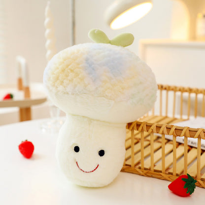 25CM Kawaii Vegetables Mushroom/Pumpkin/Carrot Stuffed Doll Plush Toy Soft Birthday Gift For Kids Mascot Home Decor