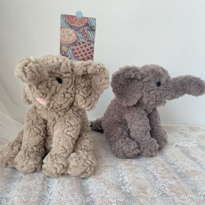 22CM Cute Elephant Toys Soft Stuffed Animals Dolls For Baby Kids Mascot Birthday Xmas Gift